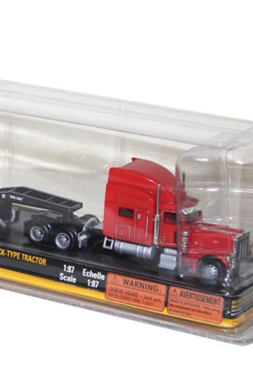 55416 彼得比尔特389+Trail King低平板拖车+CAT D5M推土机 | Hpoi手办维基