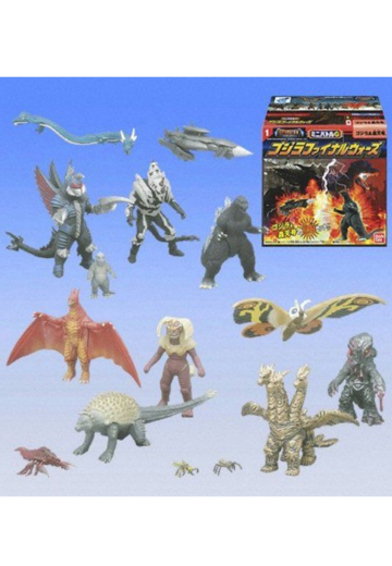 迷你战斗G 哥斯拉终极战役 | Hpoi手办维基