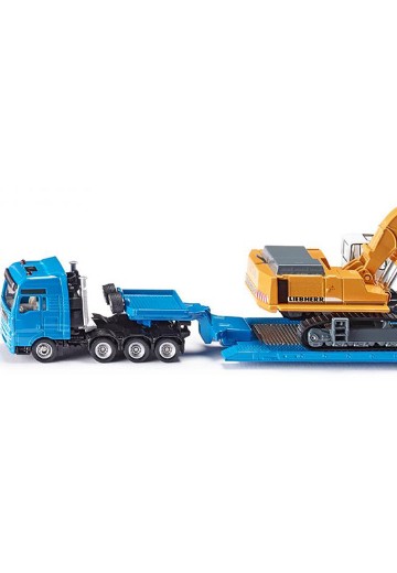 1847 MAN 8×6大件运输牵引车+利勃海尔974挖掘机 | Hpoi手办维基