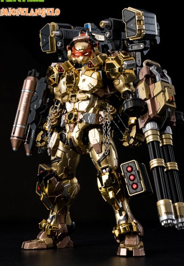 MechaHeat系列 合金机甲 机甲忍者龟 米开朗基罗 金耀版 | Hpoi手办维基