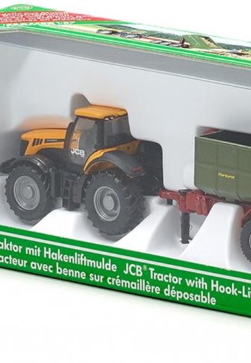 1855 JCB拖拉机+钩式提升翻斗拖车 | Hpoi手办维基