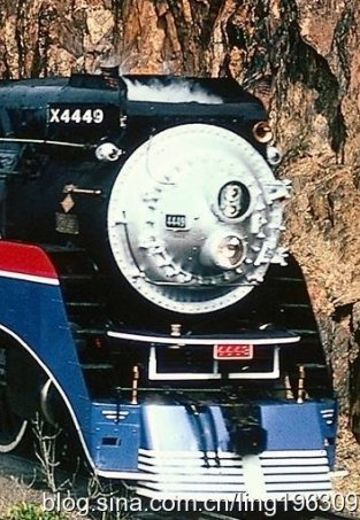 南太平洋铁路GS系列4-8-4蒸汽机车火车