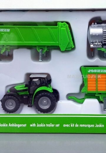 1848 道依茨法尔拖拉机+Joskin拖车套装 | Hpoi手办维基