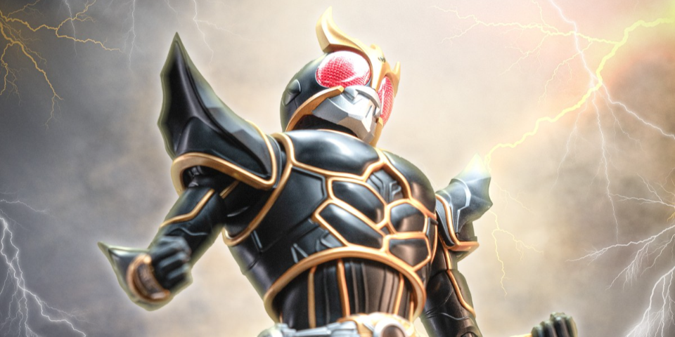 悲伤的漆黑色战士