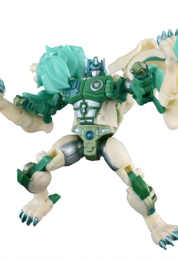 变形金刚 NEW LEGENDS-01 白狮擎天柱 传说的绿色狮子版 | Hpoi手办维基