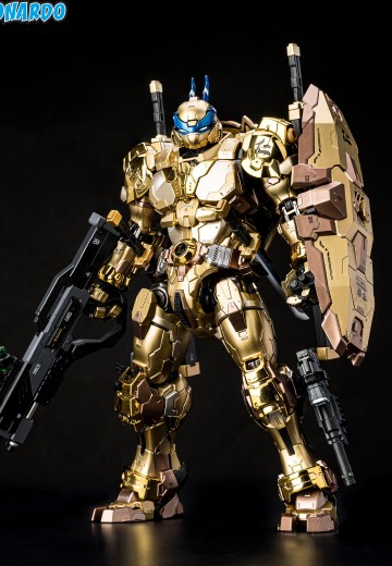 MechaHeat系列 合金机甲 机甲忍者龟 莱昂纳多 金耀版