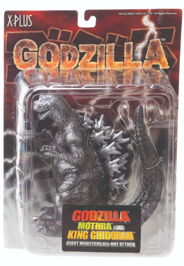 哥斯拉2001 挂卡版-银色 | Hpoi手办维基