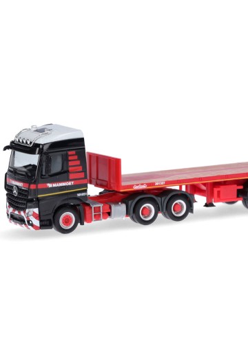 317504 梅赛德斯奔驰Arocs Stream space牵引车+半挂拖车；Mammoet410113 | Hpoi手办维基