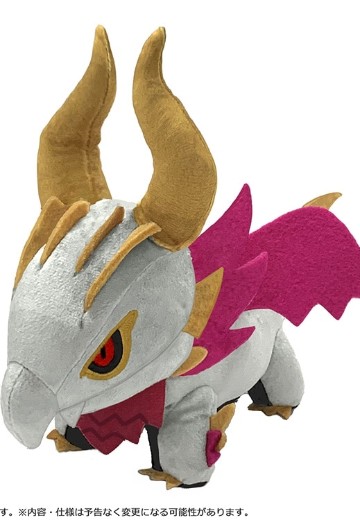 怪物猎人 怪物可爱布偶 爵银龙