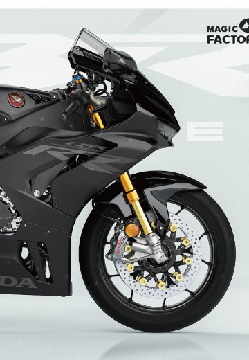 No.1405 免胶预上色1/9 本田CBR1000RR-R 火刃 SP 碳黑炫色版