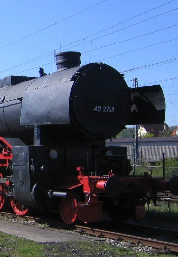 德意志国铁路BR42 2-10-0蒸汽机车火车