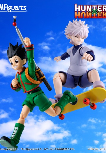 S.H.Figuarts 全职猎人 小杰＆奇犽 猎人考试篇可选配件套装 | Hpoi手办维基