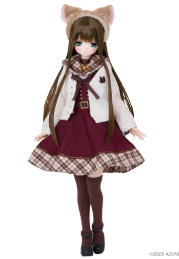 POD013-EMM EX☆CUTE 20周年纪念／米娅～～meow×meow a・la・mode～暹罗猫穿搭套装～(AZONE网上商店限定) | Hpoi手办维基