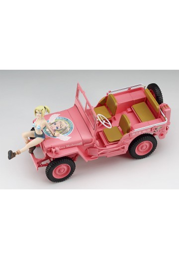 SP356 蛋机少女系列 狂野蛋机少女 No.01 1/4吨 4×4卡车“艾米·麦克唐纳” 附带手办