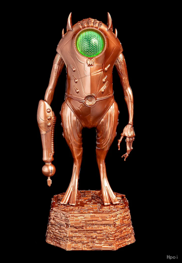 PLAMAX 甲府事件的外星人- ver.ZO - 棕色金属色涂装 | Hpoi手办维基