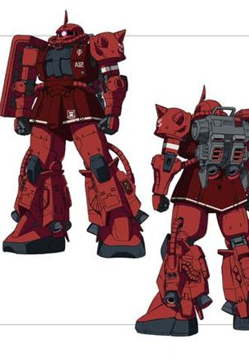 MS-06R-1A シャア専用高機動型ザクⅡ