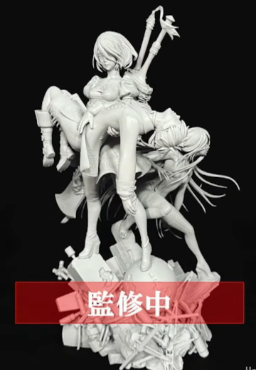 尼尔：自动人形（动画版） 封绘形象雕像（暂译）