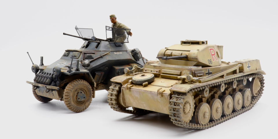 田宫 sdkfz222装甲侦察车