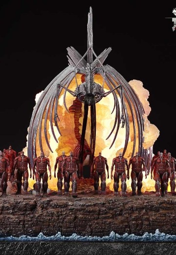 Ultimate Diorama Masterline 进击的巨人 最终季 地鸣 | Hpoi手办维基