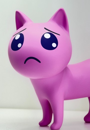 主播女孩重度依赖 哭哭猫 软胶 | Hpoi手办维基