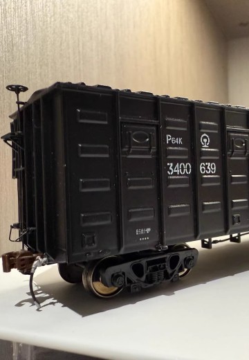 HO比例 TX002-03AB P64K铁路棚车 | Hpoi手办维基