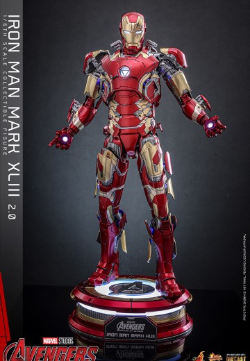 MMS865D80《复仇者联盟2：奥创纪元》 钢铁侠Mark43（2.0） | Hpoi手办维基