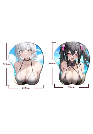琉依/七濑 胸立体鼠标垫 | Hpoi手办维基