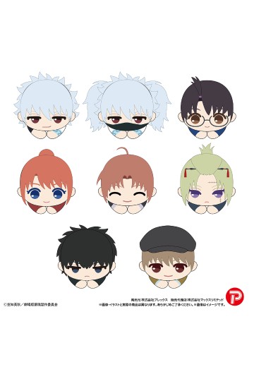 新剧场版 银魂 吉原炎上篇 抱抱毛绒玩偶挂件