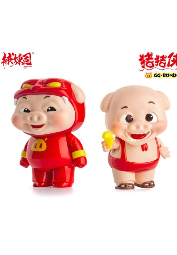 百变猪猪侠 猪猪侠&小呆呆 | Hpoi手办维基