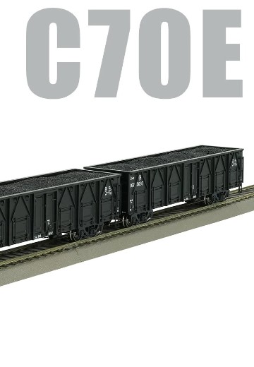 C70E铁路敞车 2辆套装 | Hpoi手办维基