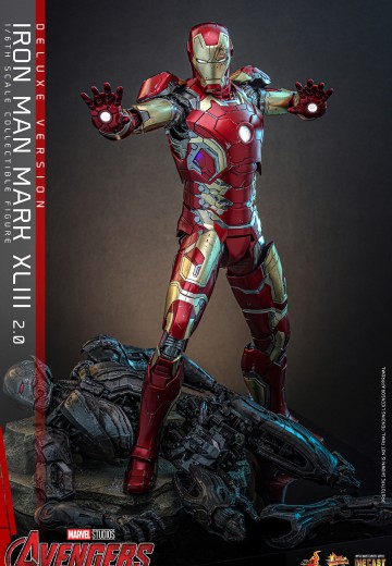 MMS865D81《复仇者联盟2：奥创纪元》 钢铁侠Mark43（2.0）豪华版 | Hpoi手办维基