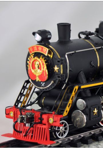 美标O比例 解放型（南满洲铁道Mikai）2-8-2蒸汽机车火车静态#304“毛泽东号”命名版