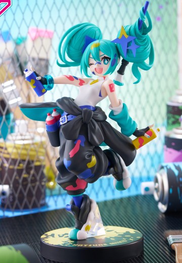 Muchute  初音未来 绘画少女