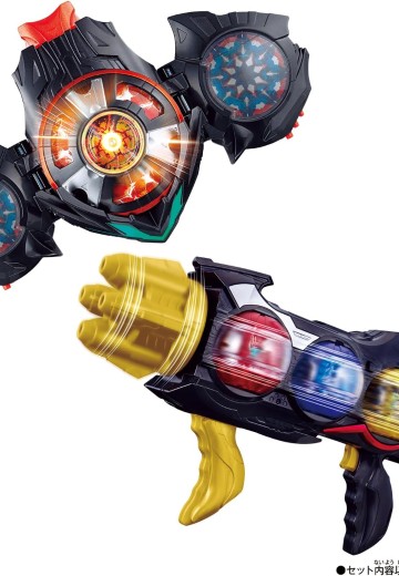 DX 假面骑士ZZZ 三重击和双层微胶囊套装 | Hpoi手办维基