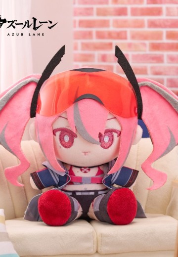 碧蓝航线 布莱默顿 PuniPuni坐姿毛绒娃娃