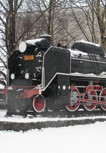 日本国铁D51型2-8-2蒸汽机车火车