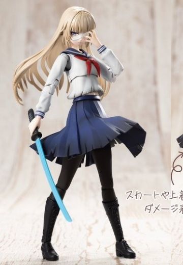 创彩少女庭园 药师寺久远 真里亚战损版 梦幻风格女学生装扮