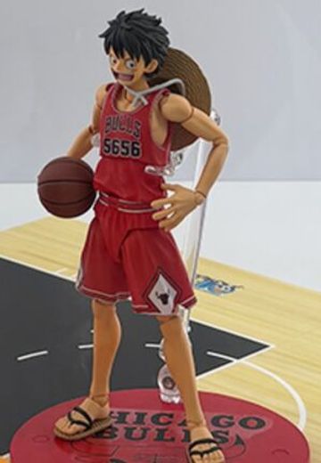 S.H.Figuarts 航海王×NBA 蒙奇·D·路飞 -芝加哥公牛队ver.- | Hpoi手办维基