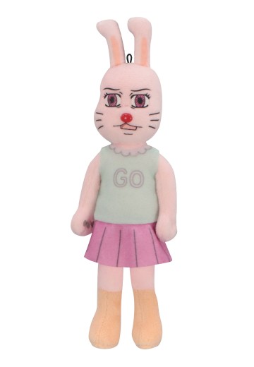 搞笑漫画日和GO 迷你毛绒玩偶 兔美