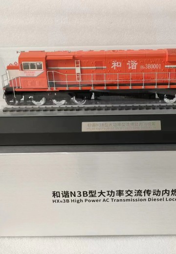美标O比例 和谐N3B HXN3B内燃机车静态