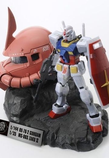 RG RX-78-2高达 & 夏亚专用扎古头像 Premium Ver. | Hpoi手办维基