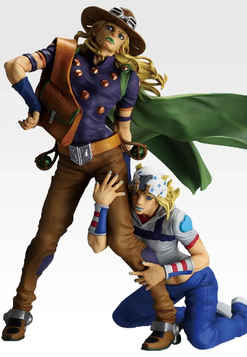 一番赏 JOJO的奇妙冒险 群星汇聚 最终奖 乔尼·乔斯达与杰洛·齐贝林 MASTERLISE PLUS | Hpoi手办维基