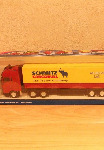 3932 MAN TGA牵引卡车+侧翻半挂拖车+顶盖 | Hpoi手办维基