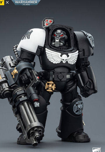 战锤40000 暗鸦守卫 终结者3 配备动力拳和突击炮