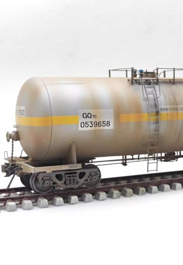 HO比例 GQ70铁路罐车 2辆套装
