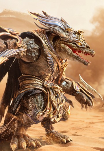 《乱神殿》系列  ~~是谁惹怒了神明~~ 埃及-索贝克-荒漠巨鳄 | Hpoi手办维基