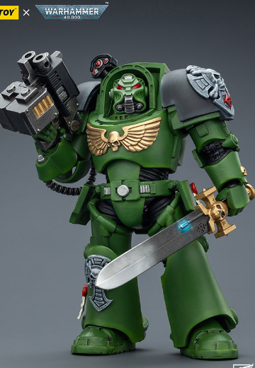 战锤40000 火蜥蜴 终结者1 配备能量剑和暴风爆矢枪