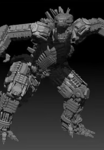 怪兽宇宙泰坦巨兽 机械哥斯拉（2021） | Hpoi手办维基