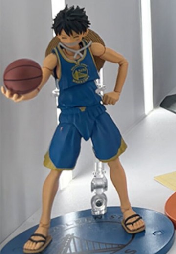 S.H.Figuarts 航海王×NBA 蒙奇·D·路飞 -金州勇士队 ver.-