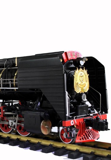 G1比例 黄铜 前进型2-10-2蒸汽机车火车#2470“朱德号”